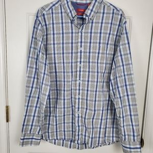 Izod slim fit large button up